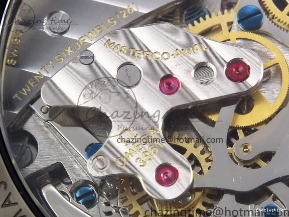 0128 Speedmaster Black Benom PVD Moon RMF Best Edition on PVD Bracelet Lemania HW WrinkleFree 7727